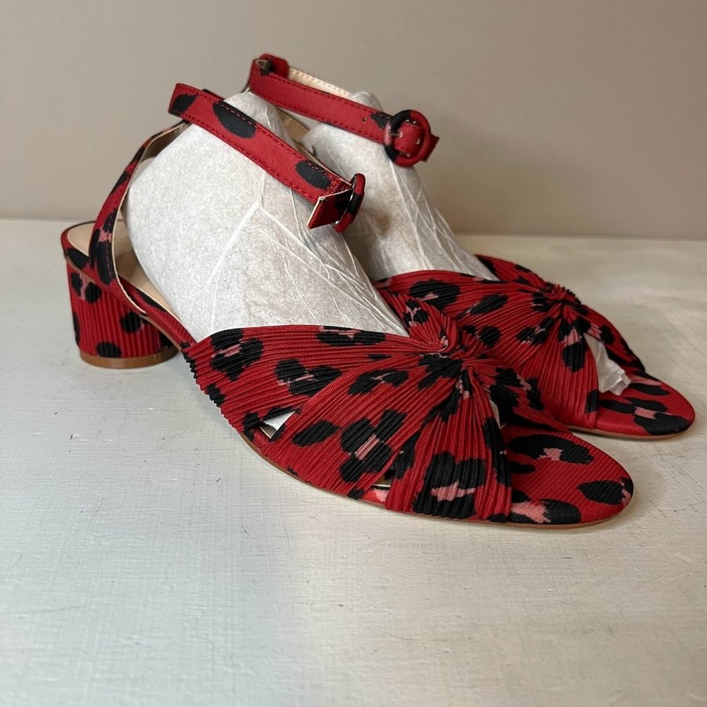 Cabi Siren Block Heel Ankle Strap Sandals